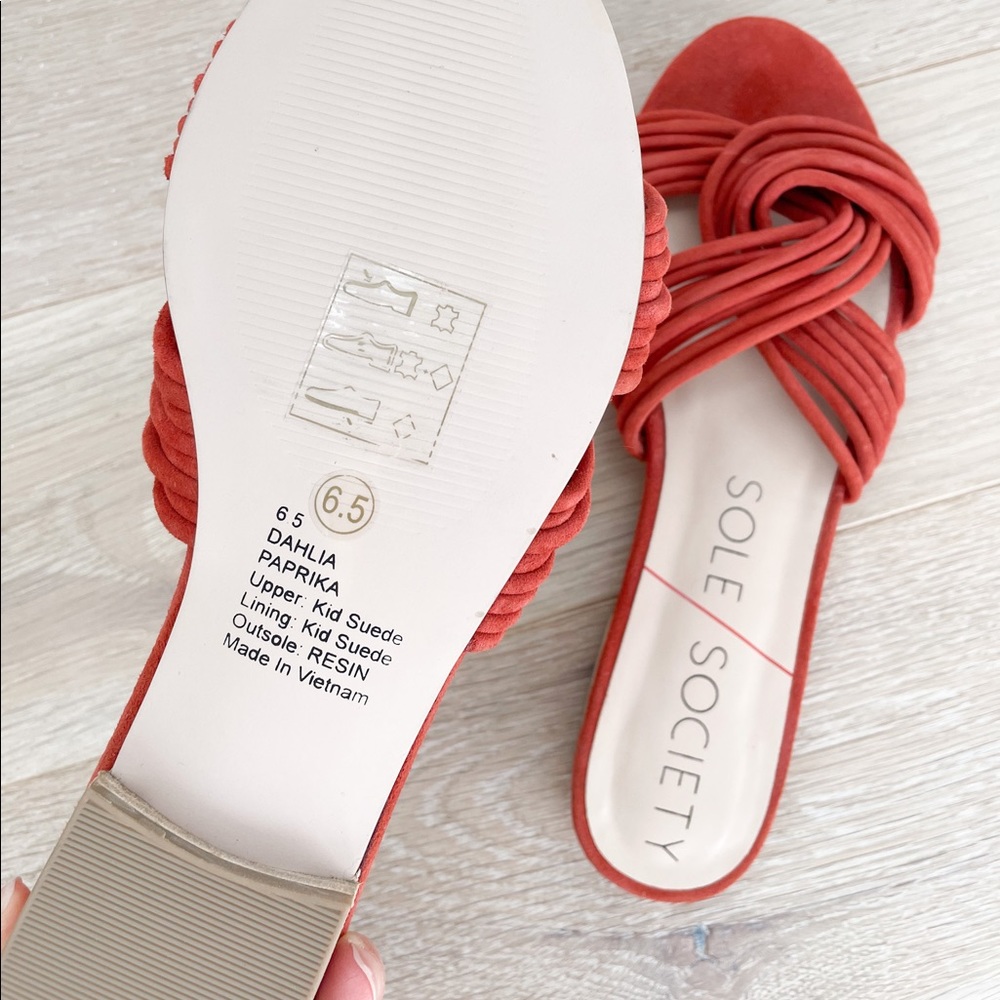 BRAND NEW! Sole Society Dahlia Sandals - Picture 3 of 4